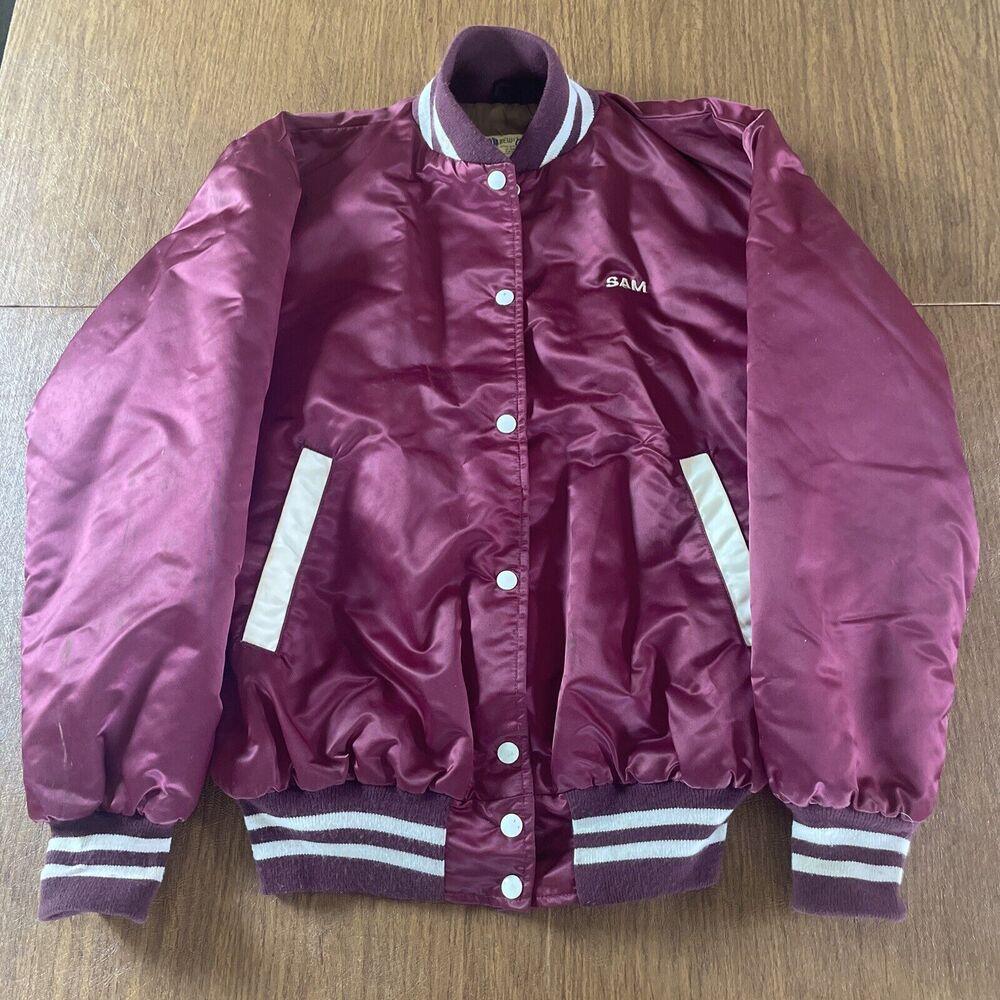 Vintage Horace Mann Varsity Jacket Hewitt MFG Corp Size Large 70s 80s